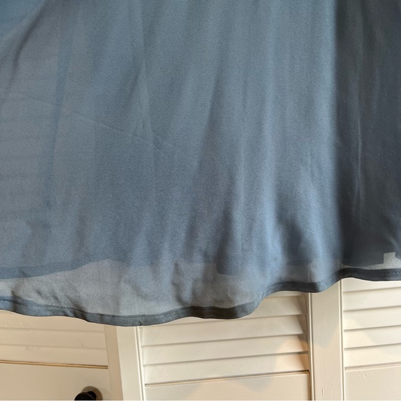 Lulus Kadence Slate Blue Chiffon Maxi Dress - Picture 10 of 16